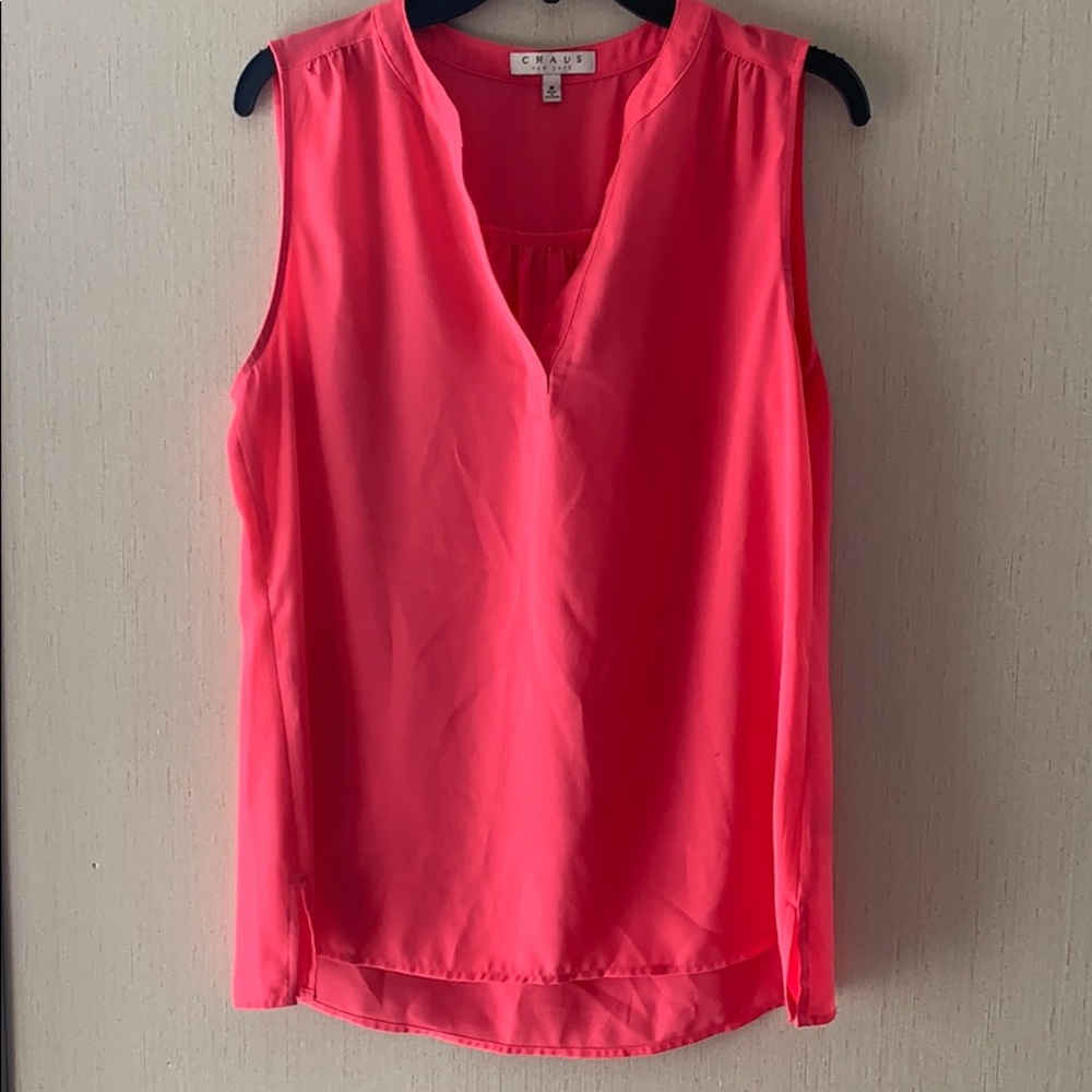 Pink tank top